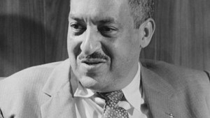 Thurgood Marshall in 1957