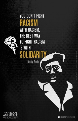 Bobby Seale Poster, The African Americans: Many Rivers to Cross - PBS