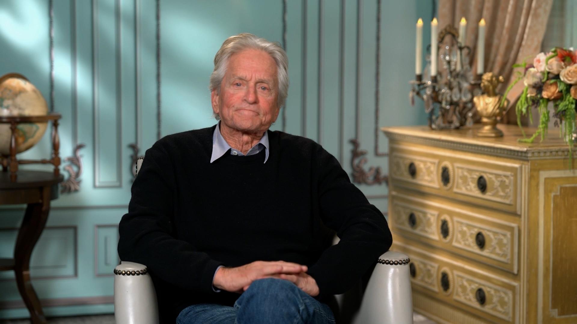 Michael Douglas on “Franklin” and “Endangered” Democracies | Video ...