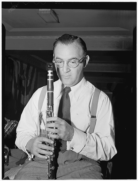 Benny Goodman, New York City, 1946. Photo: The Library of Congress