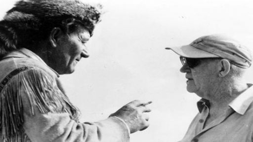 John Wayne and John Ford