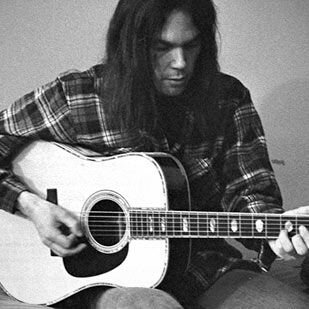 Neil Young (c) 1971 Joel Bernstein