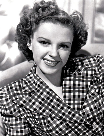 Judy Garland, circa 1940s.