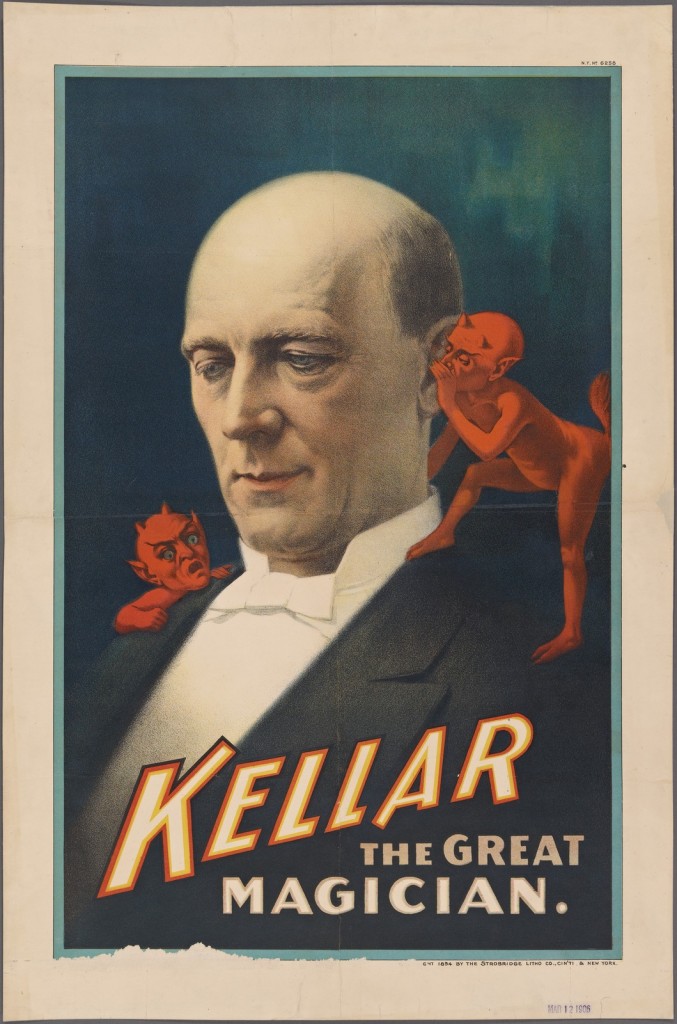 Harry Kellar poster. Courtesy of The New York Public Library's Collections.