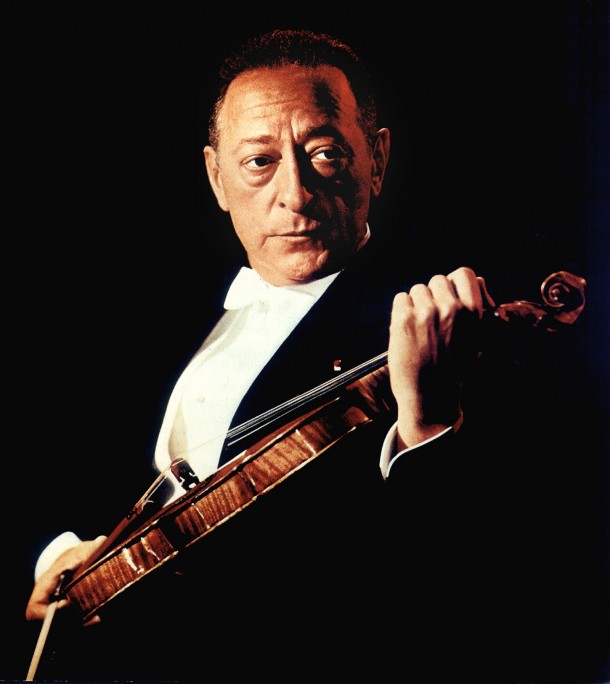 Jascha Heifetz, circa 1969-1970. Photo: RCA