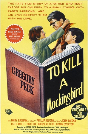 To Kill a Mockingbird won 3 Academy Awards (Best Actor, Best Adapted Screenplay, Best Art Direction) of 8 nominations