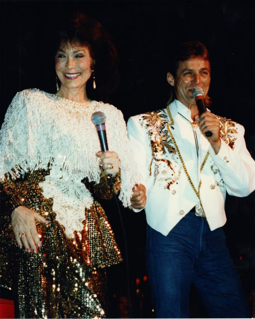 Loretta Lynn with son Ernest Ray.
