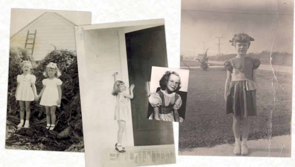 Photos from Janis' childhood, as seen in Janis Joplin: Little Girl Blue.