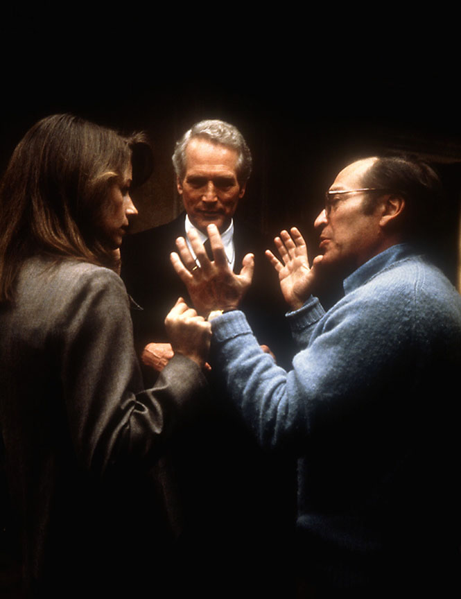 VERDICT, Charlotte Rampling, Paul Newman, Sidney Lumet, 1982, directing the actors