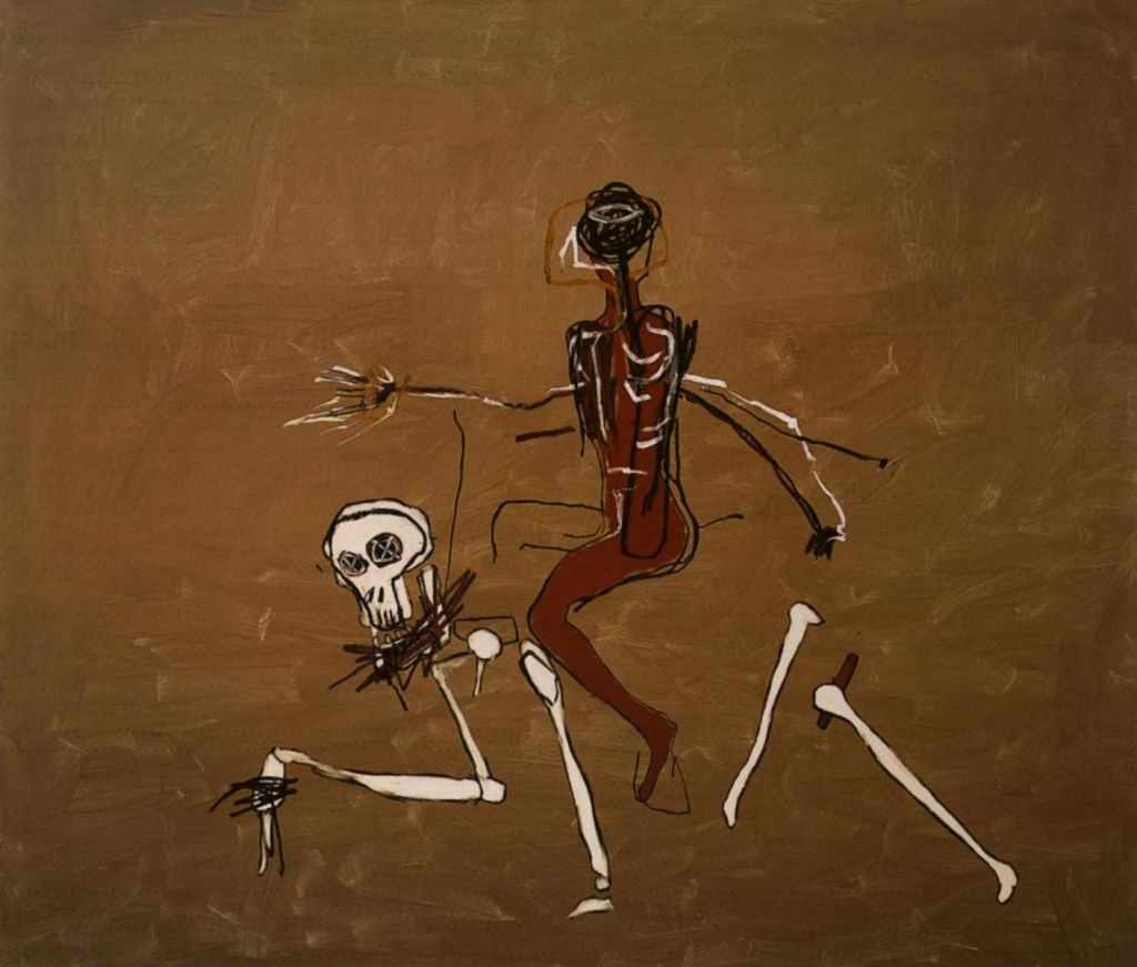 "Riding with Death" by Jean-Michel Basquiat.  © Estate of Jean-Michel Basquiat used with permission of Artestar, NYC