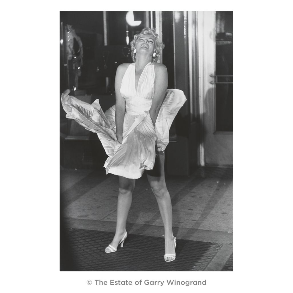 Marilyn Monroe, "Seven Year Itch" set, New York City, 1955