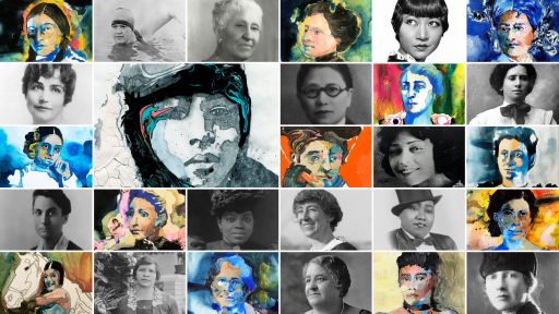 Collage of women featured in Unladylike series