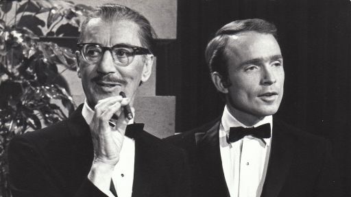 Groucho Marx and Dick Cavett