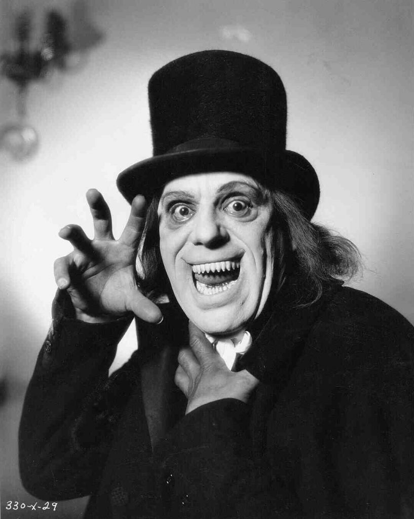 Lon Chaney, Sr. in "London After Midnight," directed by Tod Browning.
