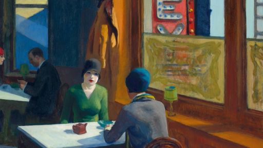 HOPPER: An American love story -- A closer look at Edward Hopper's "Automat" and "Chop Suey"