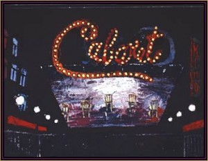 Boris Aronson's set design for the Kit Kat Klub in "Cabaret."