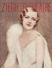 Marilyn Miller on the cover of a Ziegfeld Theatre program