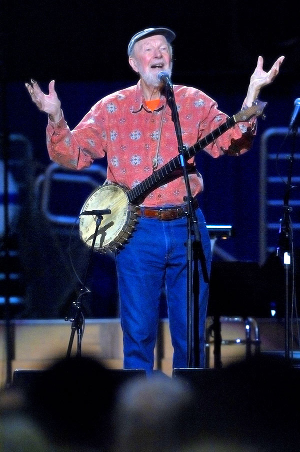 Pete Seeger. Photo: Joseph Sinnott 