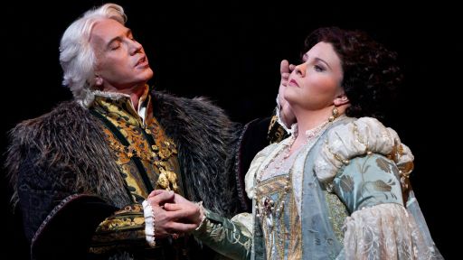 Dmitri Hvorostovsky and Angela Meade in Verdi's "Ernani."
