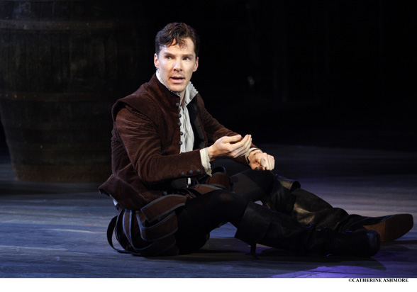 BENEDICT CUMBERBATCH as Rosencrantz in Rosencrantz and Guildenstern Are Dead by Tom Stoppard, in 50 Years on Stage.