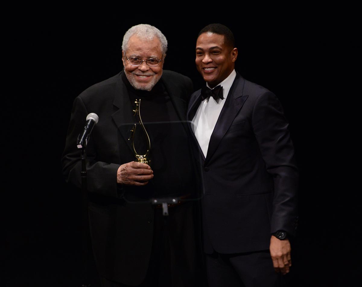 James Earl Jones and Don Lemon