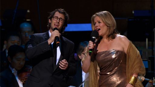 Josh Groban and Rene Fleming perform Se from Cinema Paradiso on Great Performances