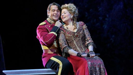 Nathan Gunn and Renee Fleming in The Merry Widow
