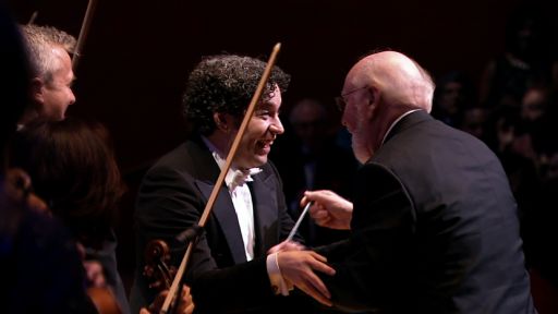Gustavo Dudamel and John Williams