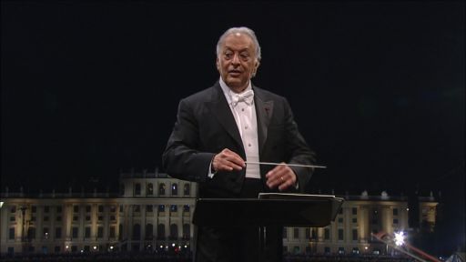 Zubin Mehta at Vienna Philharmonic Summer Night Concert 2015