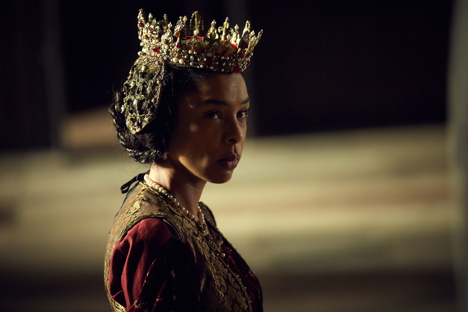 The Hollow Crown: The Wars of the Roses HENRY VI (PART I) Photographer: Robert Viglasky © 2015 Carnival Film & Television Ltd Sophie Okonedo (as MARGARET)