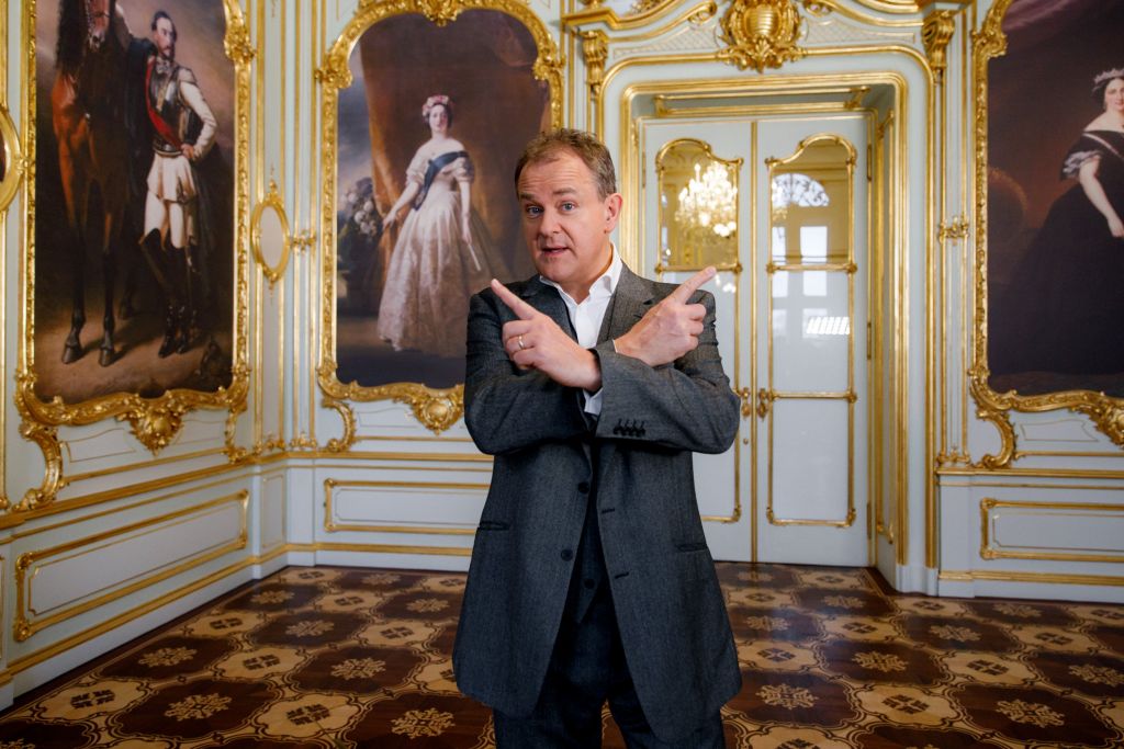Host Hugh Bonneville