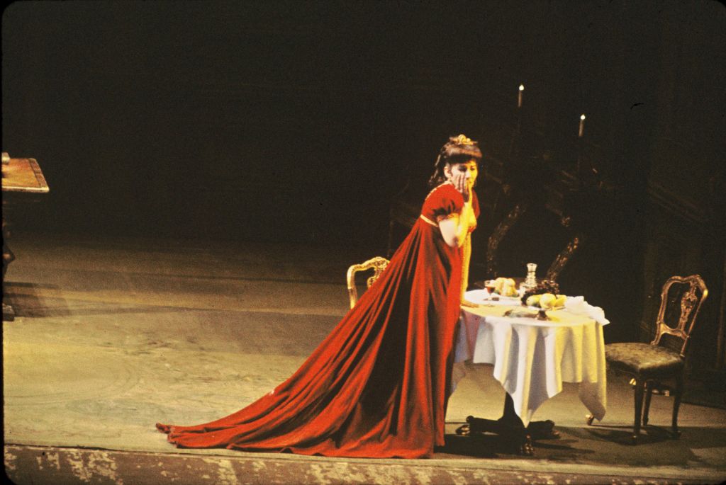 Maria Callas in “Tosca” at the Metropolitan Opera. Photo by Louis Melançon courtesy of the Metropolitan Opera. All rights reserved.