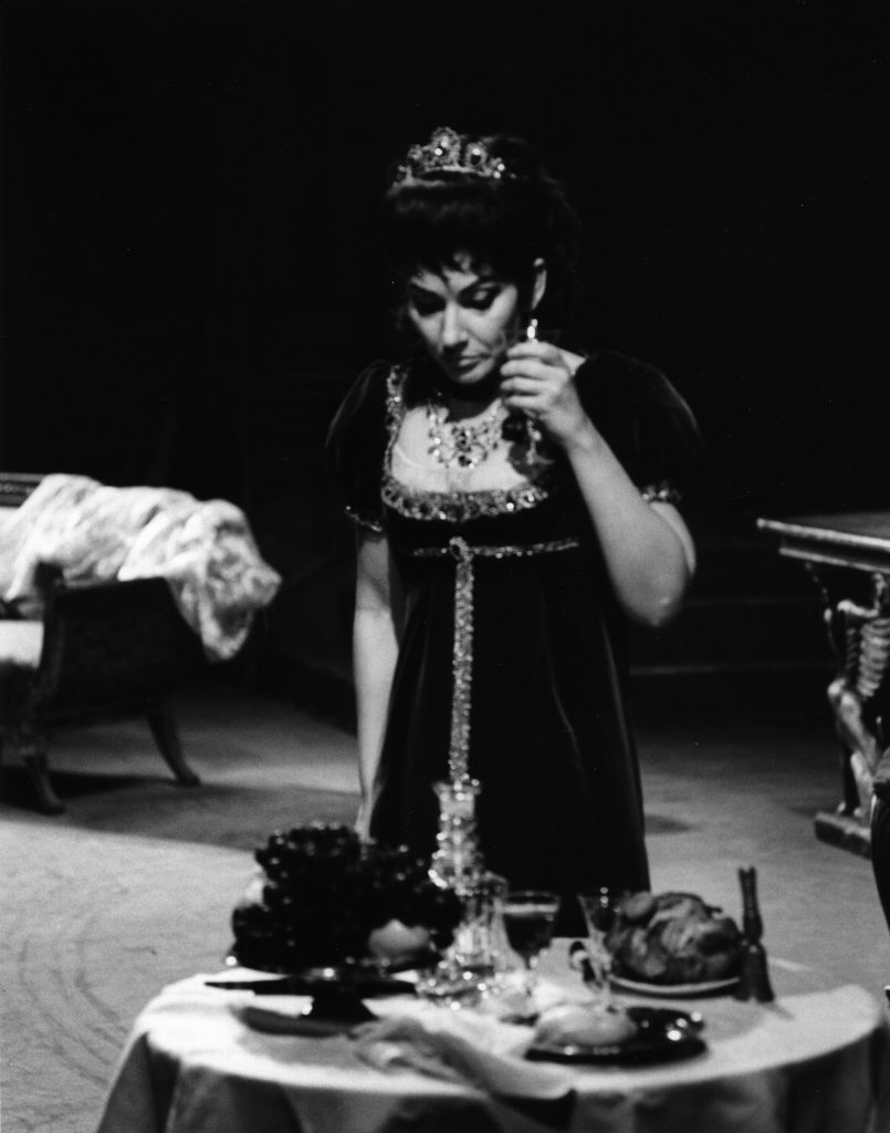 Maria Callas in “Tosca” at the Metropolitan Opera. Photo by Louis Melançon courtesy of the Metropolitan Opera. All rights reserved.
