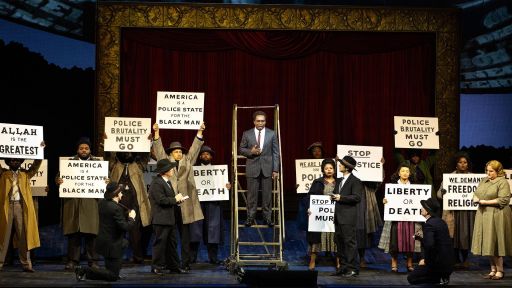 GP at the Met - X: The Life and Times of Malcolm X -- Will Liverman Performs as Malcolm X