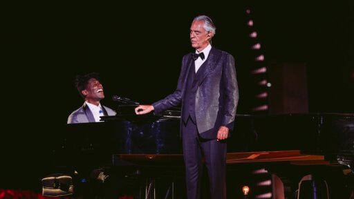 Andrea Bocelli 30th – The Celebration -- Jon Batiste and Andrea Bocelli Perform "Amazing Grace"