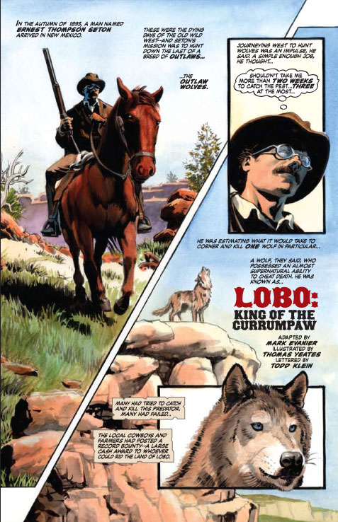 Lobo: King of the Currumpaw - page 1