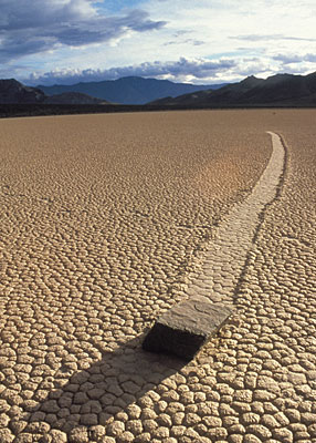 Rock at Racetrack Playa