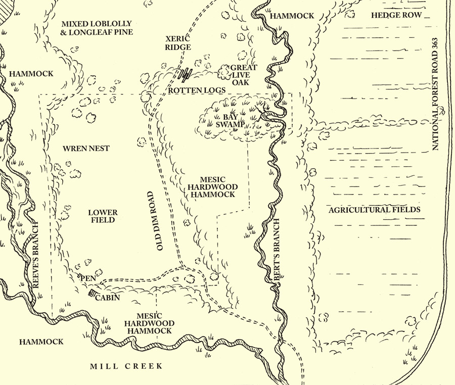 Map of the Flatwoods
