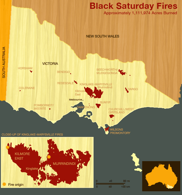 Bush Fire Map