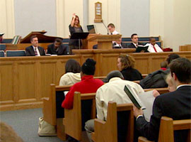 A Mormon church service in Philadelphia