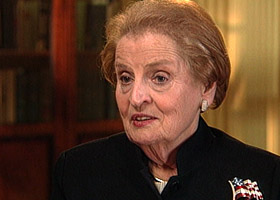 Former Secretary of State Madeleine Albright