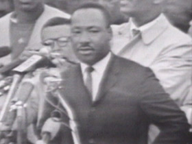 Dr. King speaking