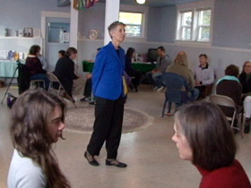 Ellmann conducting a group session