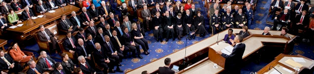 President Obama delivers his 2012 State of the Union address