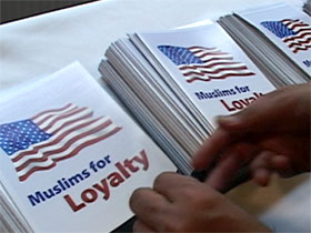 Muslims for Loyalty pamphlets