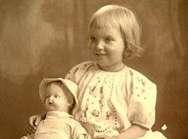 A young Madeleine L'Engle