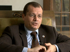 Tarek Shaalan is a founding member of the Noor Party, which favors the founding of a religious state in Egypt