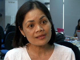 Glenda Gloria, author of "Under the Crescent Moon: Rebellion in Mindanao"