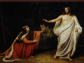 Mary Magdalene and Jesus