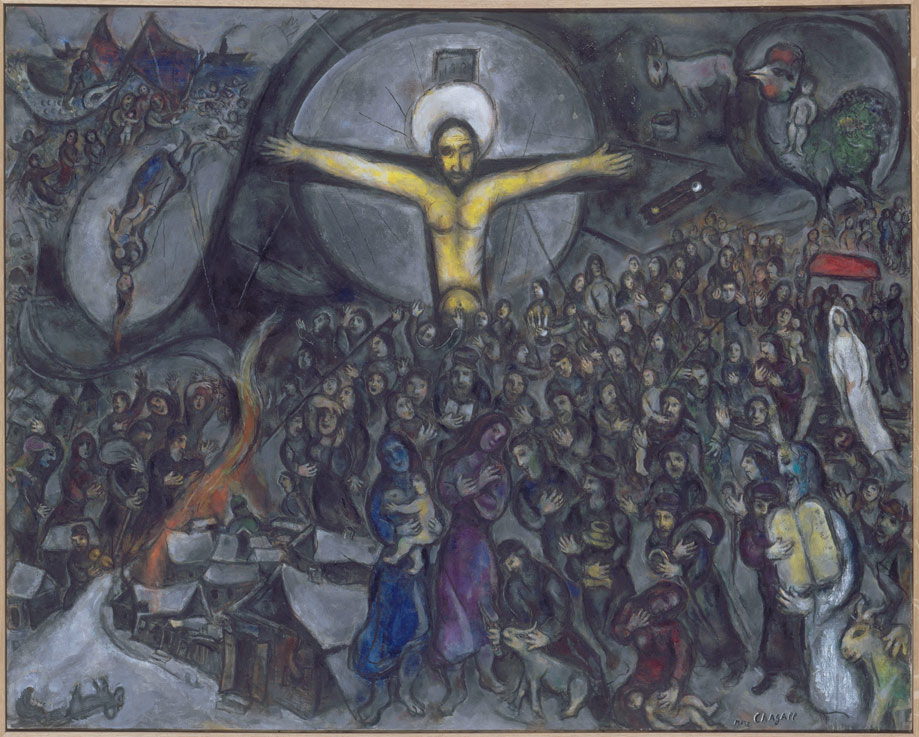Marc Chagall, Exodus, 1952-1966, oil on canvas